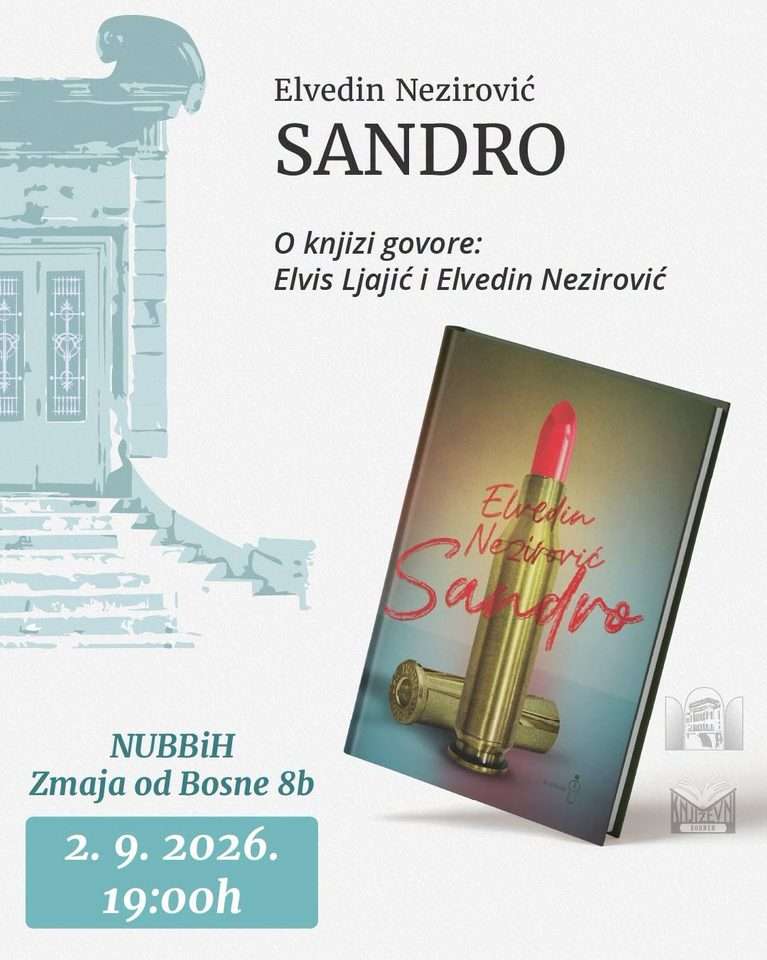 Elvedin Nezirović gost Nacionalne i univerzitetske biblioteke BiH